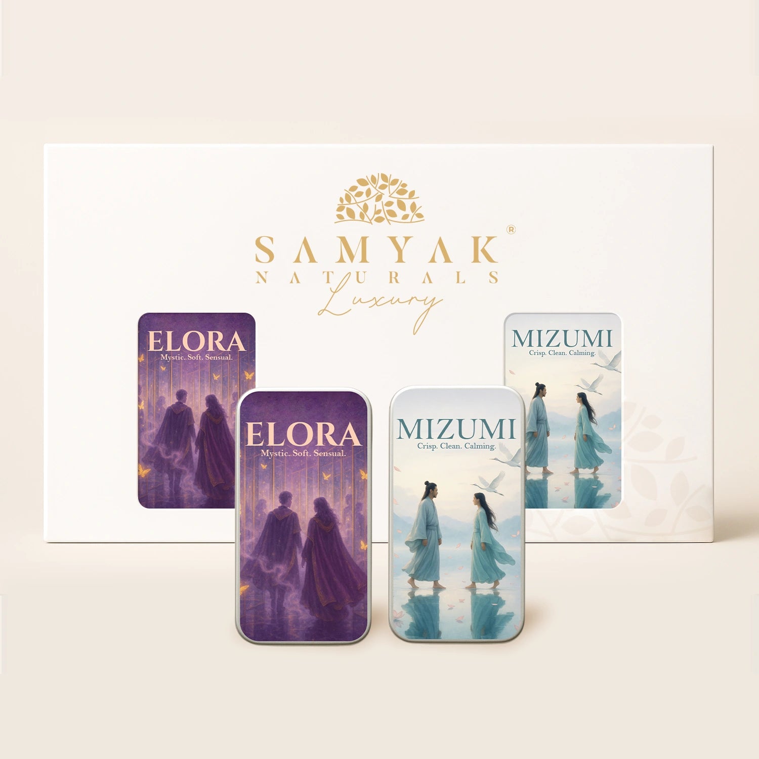 Elora & Mizumi Solid Perfume Duo