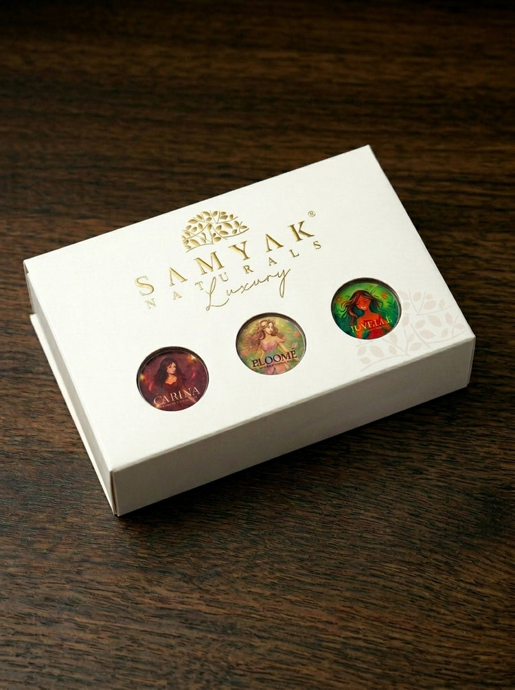 Women’s Solid Perfume Trio Discovery Set – Bloome, Carina & Juvelle 3g