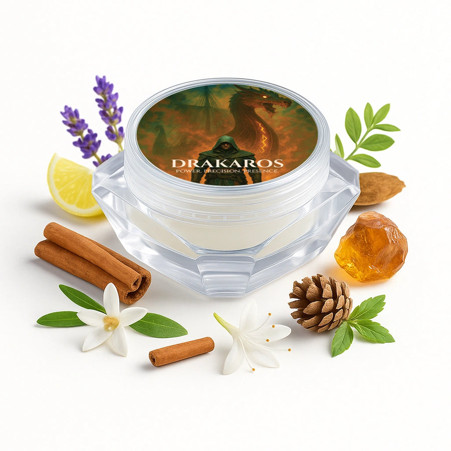 Men’s Solid Perfume Trio – Drakaros, Glacier & Rogue
