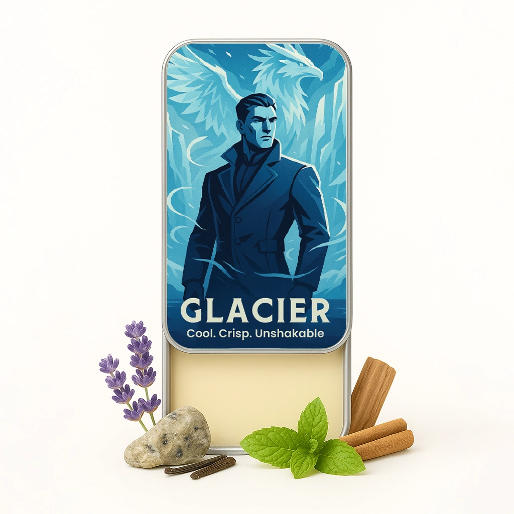 Drakaros & Glacier Solid Perfume Duo